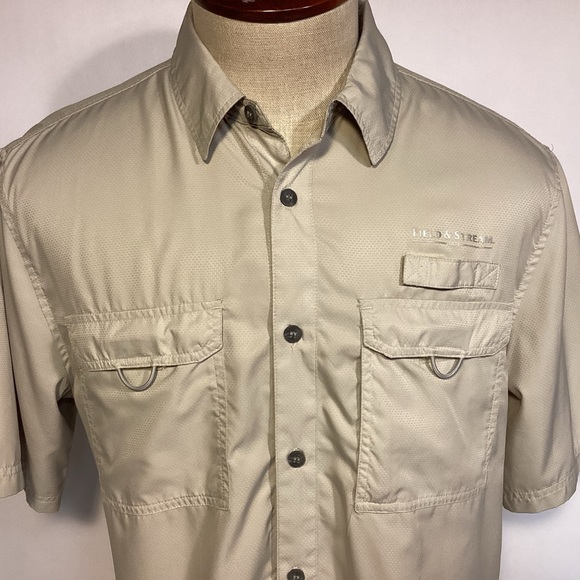 Field & Stream mens fishing shirt button down short sleeve size medium - Picture 2 of 9